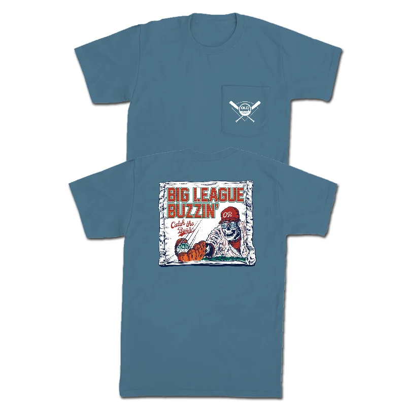 Big League Buzzin' Pocket Tee