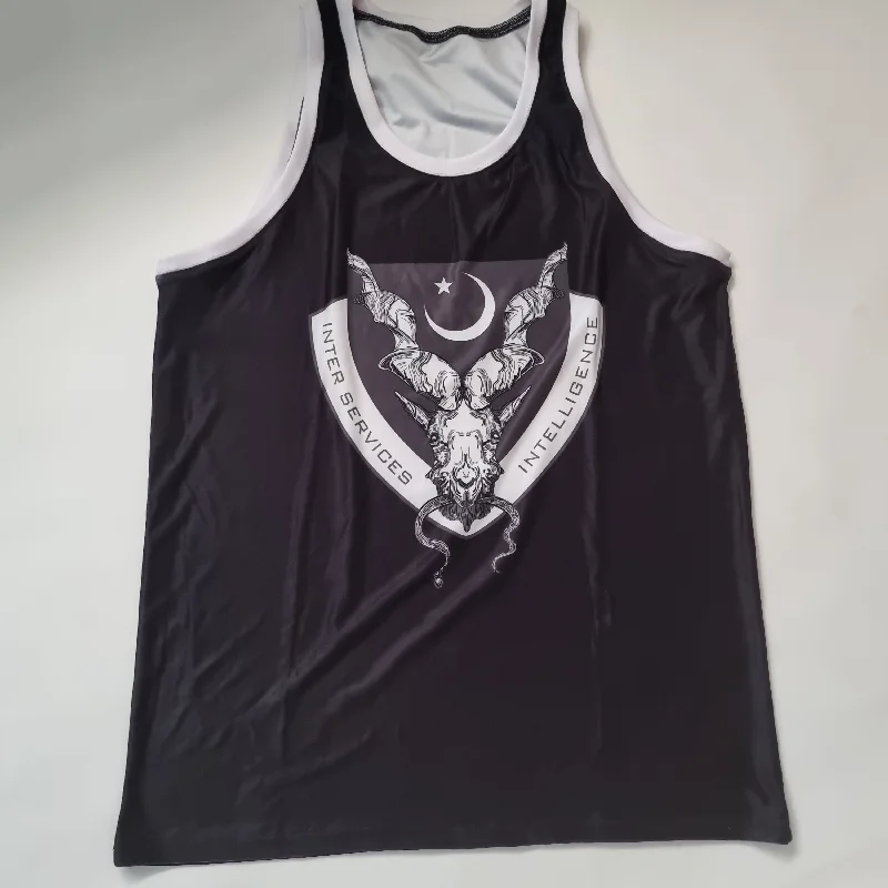 Black markhor tank top