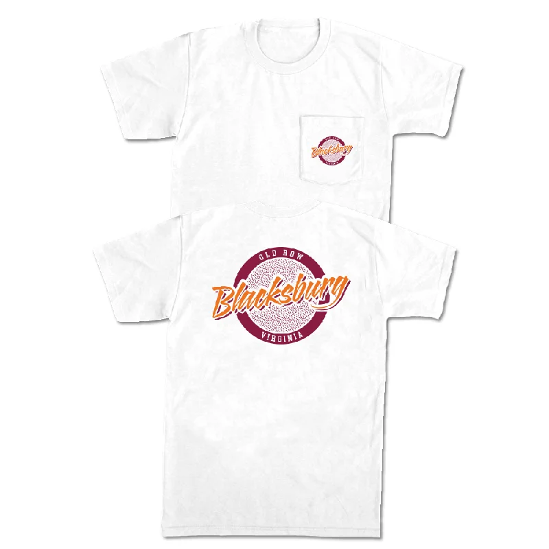 Blacksburg, Virginia Circle Logo Pocket Tee