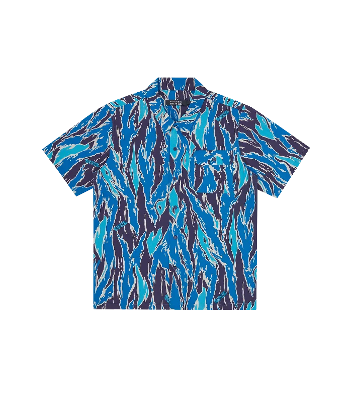 CAMO SHIRT - BLUE