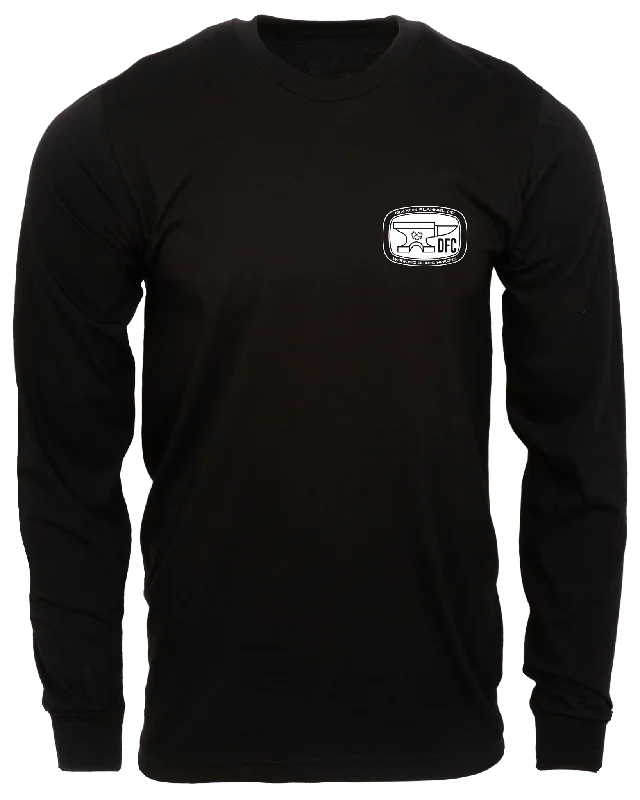 Checkpoint Long Sleeve T-Shirt - Black