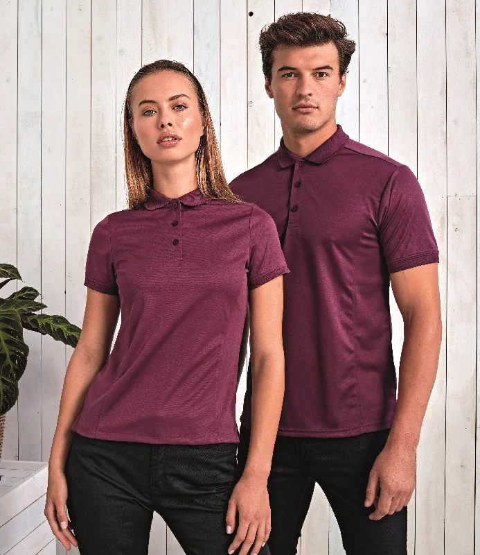 Coolchecker Pique Polo | BLACK