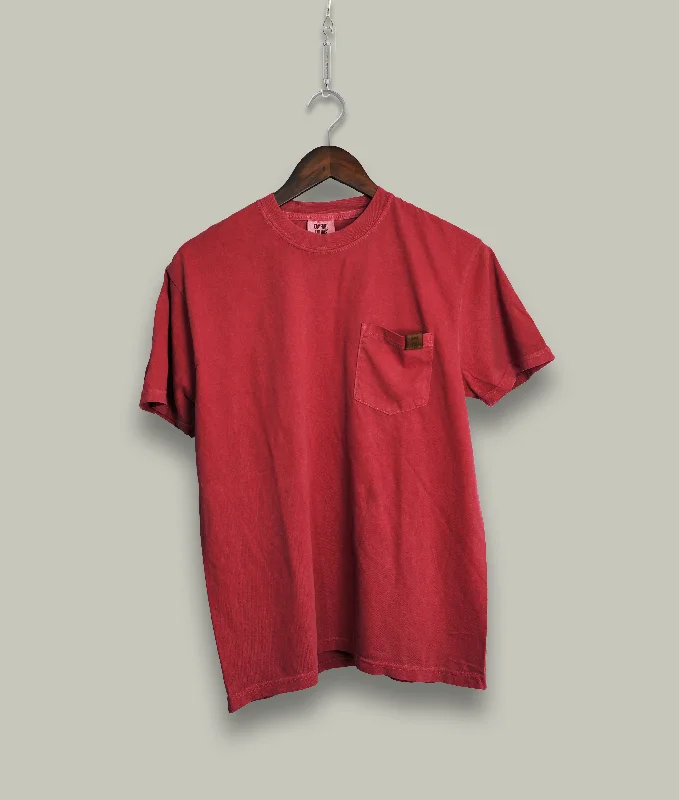 El Vikingo Pocket Tag T-Shirt (Red)