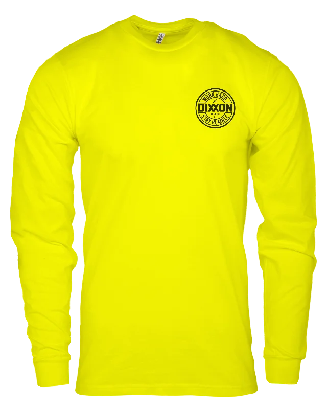 Corpo Hi Vis Long Sleeve T-Shirt - Safety Yellow