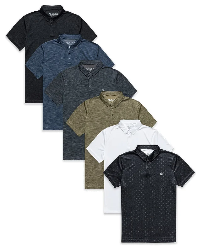 Custom 6 Pack Performance Polo - Branded