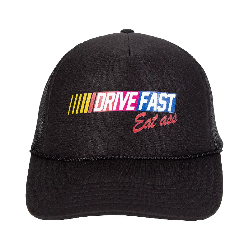 Drive Fast Eat Ass Trucker Hat