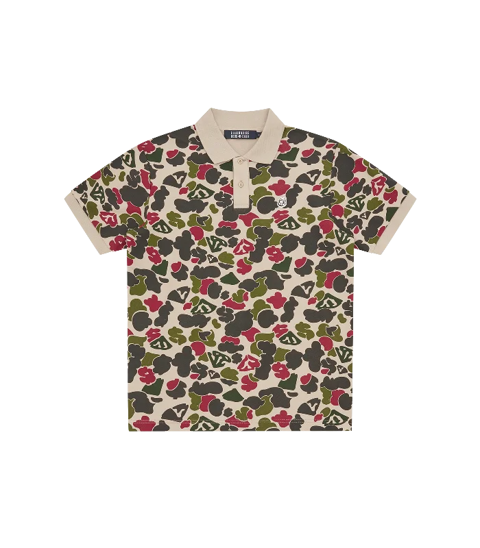 DUCK CAMO POLO SHIRT - MULTI CAMO