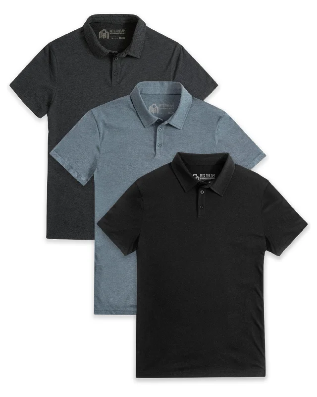 Custom 3 Pack Polo - Non-Branded