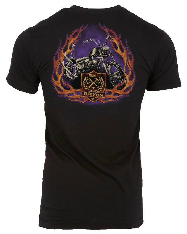 Fire Crest T-Shirt - Black