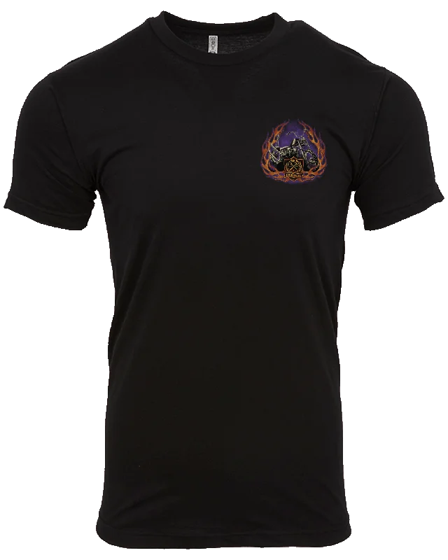 Fire Crest T-Shirt - Black