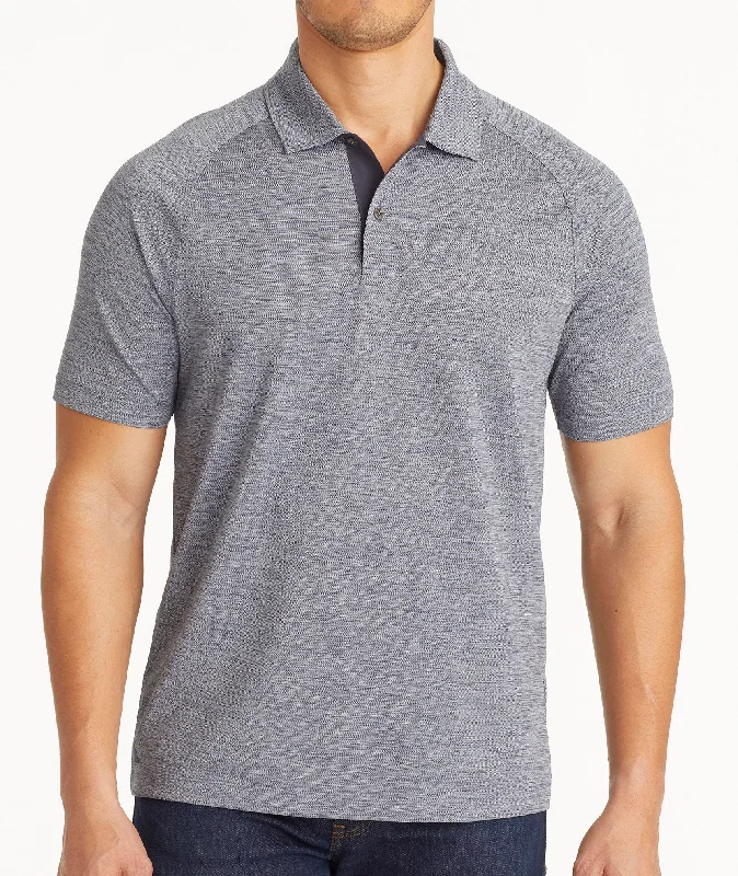 Heathered Performance Polo