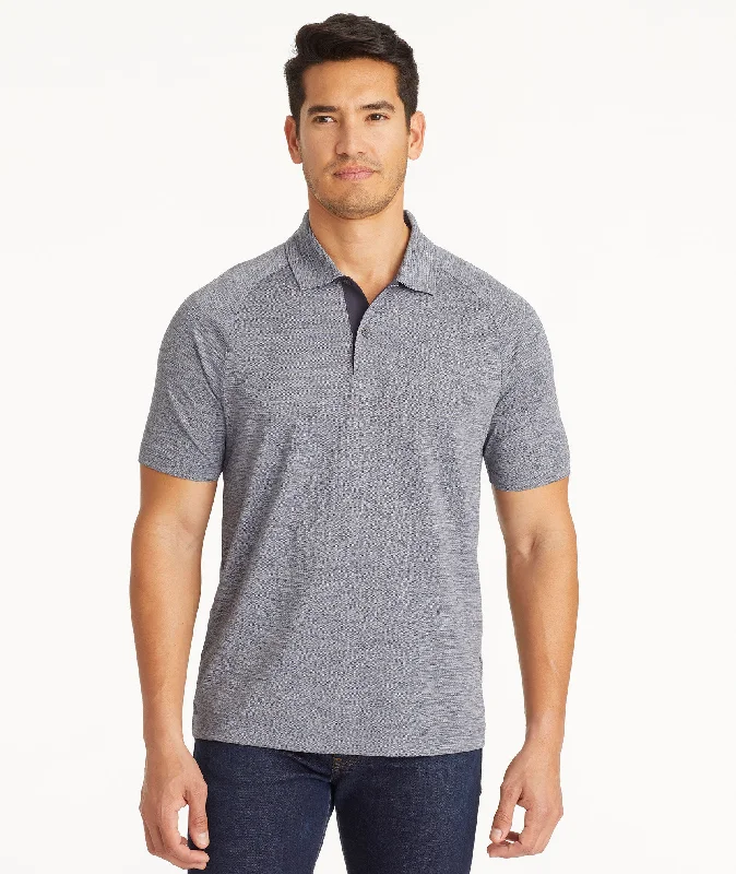 Heathered Performance Polo