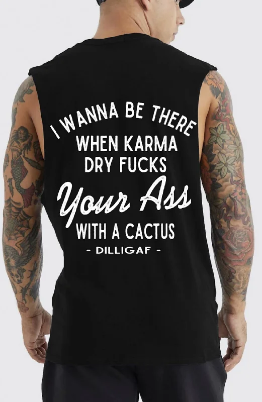 Karma Muscle shirt