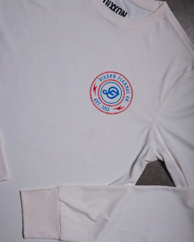 Linked UV Long Sleeve T-Shirt - White