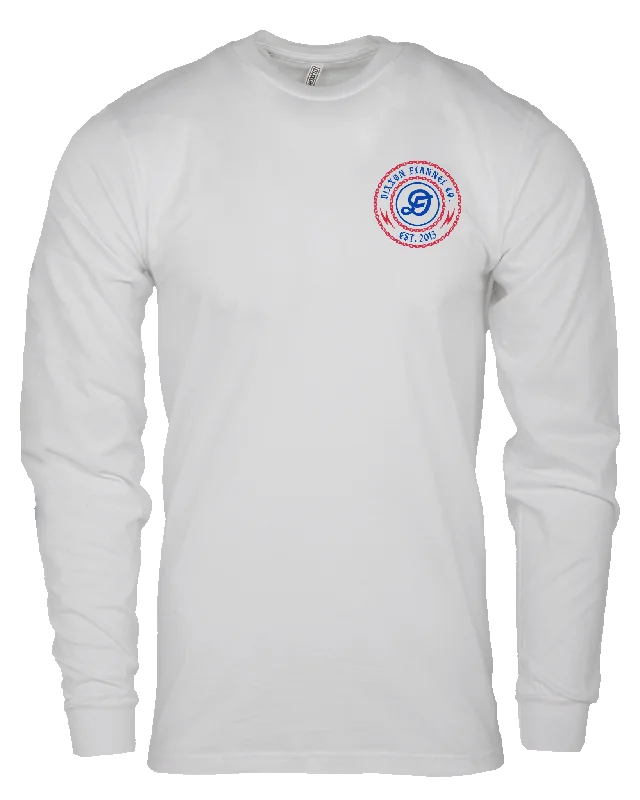 Linked UV Long Sleeve T-Shirt - White