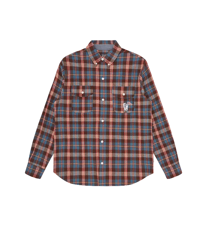 CHECK SHIRT - BROWN CHECK