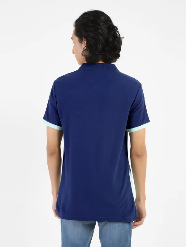 Men's Colorblock Polo T-shirt