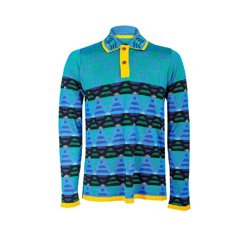 MAXHOSA MGF44 - MENS LONG SLEEVE GOLF SHIRT