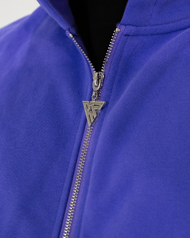 Minimal Zip-Up | Purple | IN STOCK