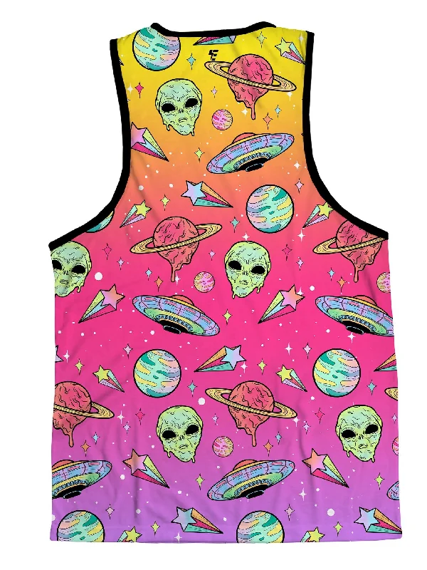 Neon Space Drip (Rainbow) Unisex Tank Top