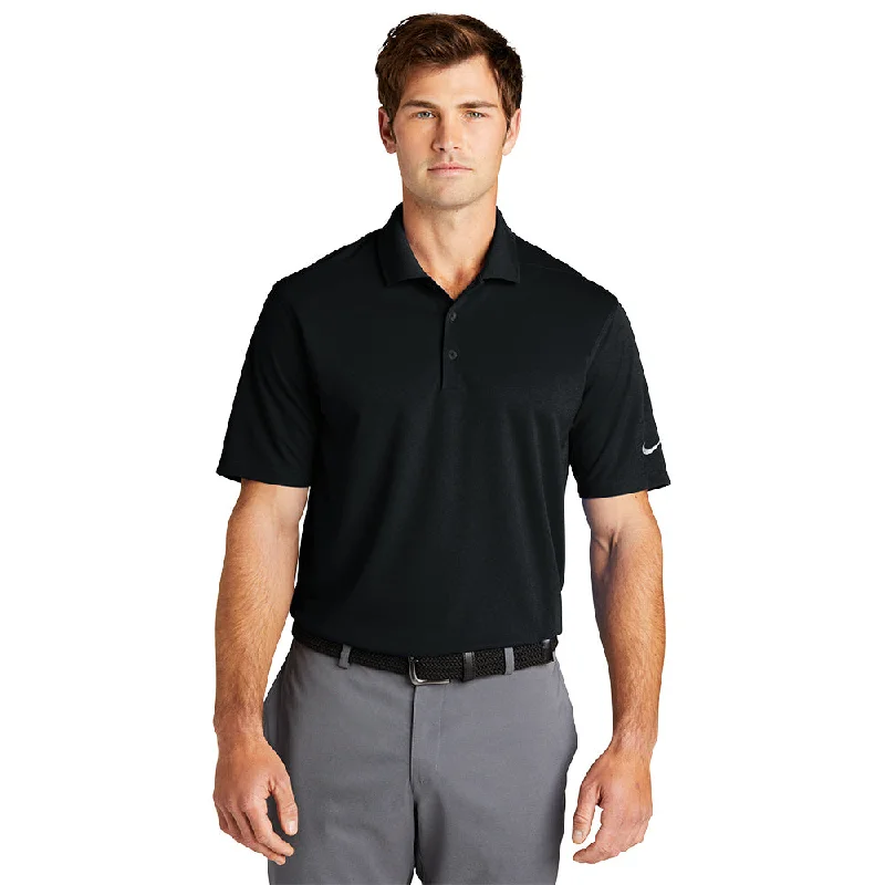 Nike NKDC1963 Dri-FIT Micro Pique 2.0 Polo - Black