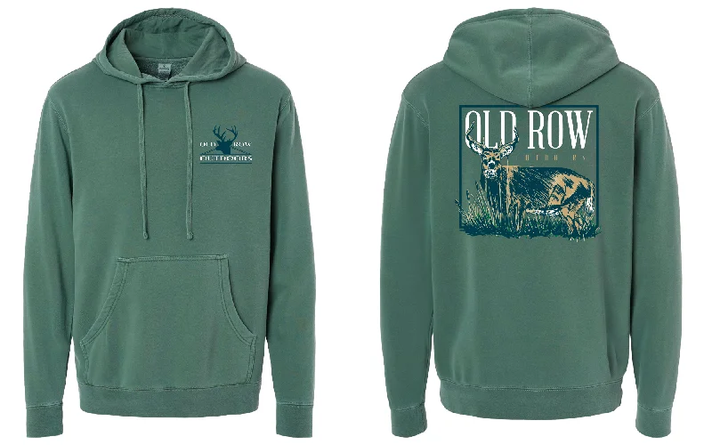 Old Row Outdoors Trophy Buck Pigment Dyed Premium Hoodie