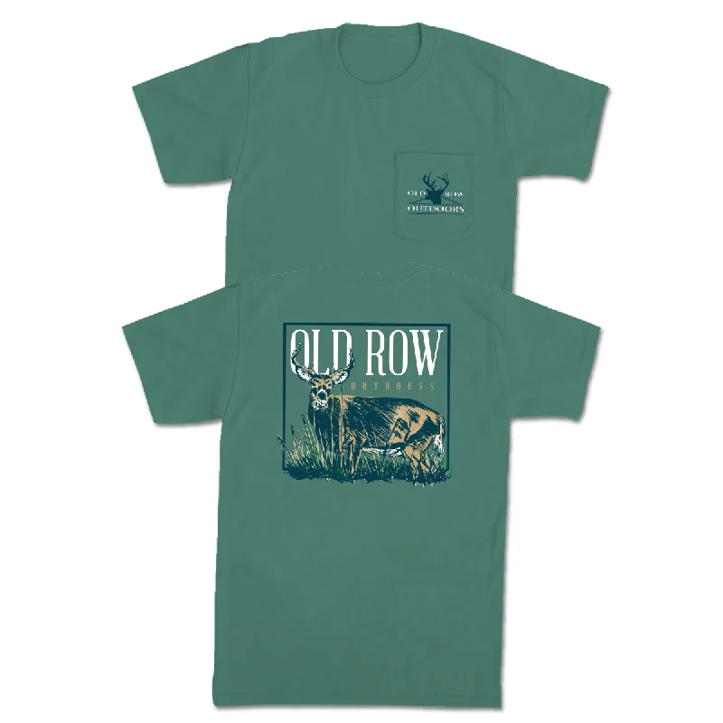 Old Row Outdoors Trophy Buck Pocket Tee