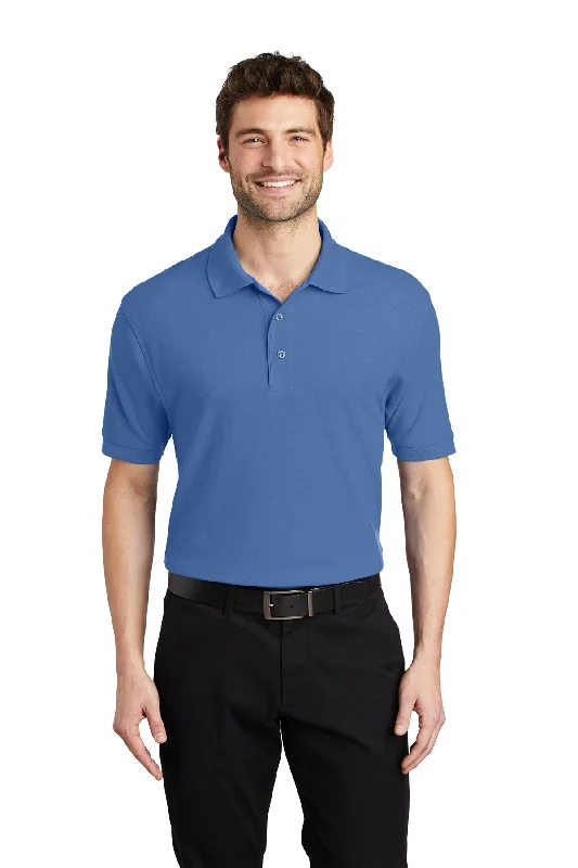 Port Authority K500 Silk Touch Polo - Ultramarine Blue