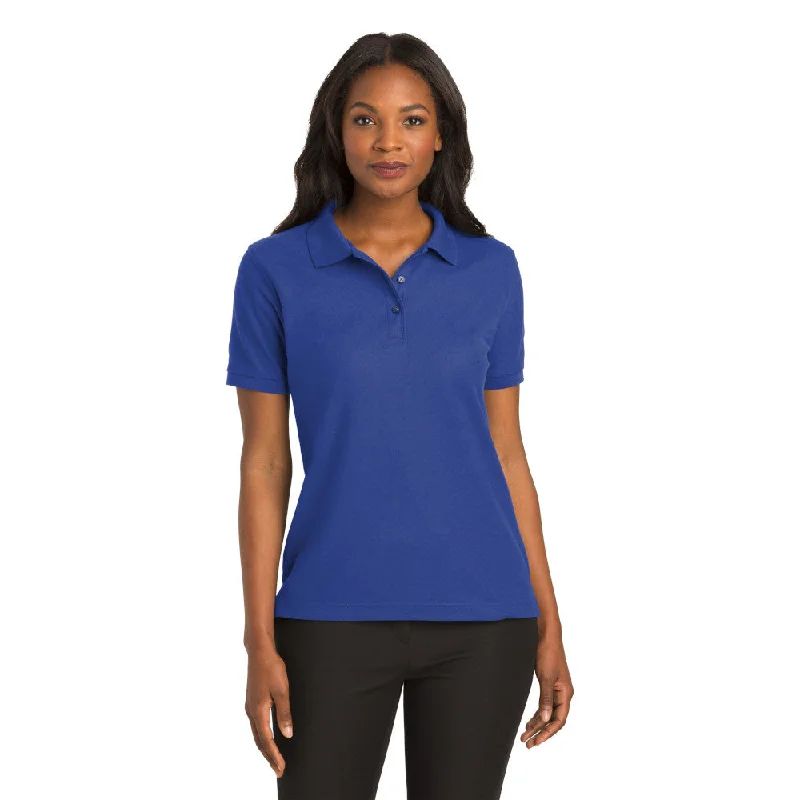 Port Authority L500 Ladies Silk Touch Polo - Royal