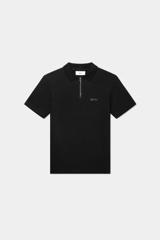 Q-Series Regular Fit Polo Shirt Jet Black