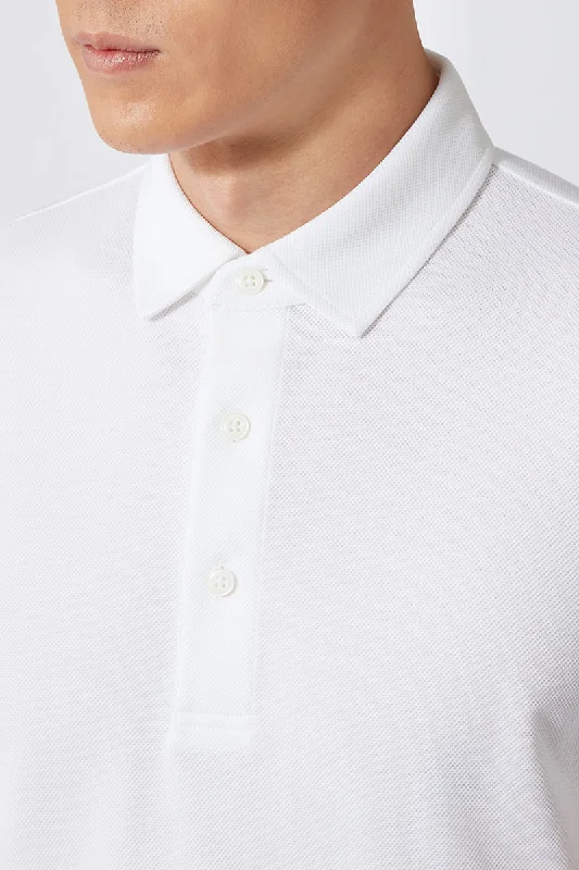 Regal Pique Polo | White WH001Z