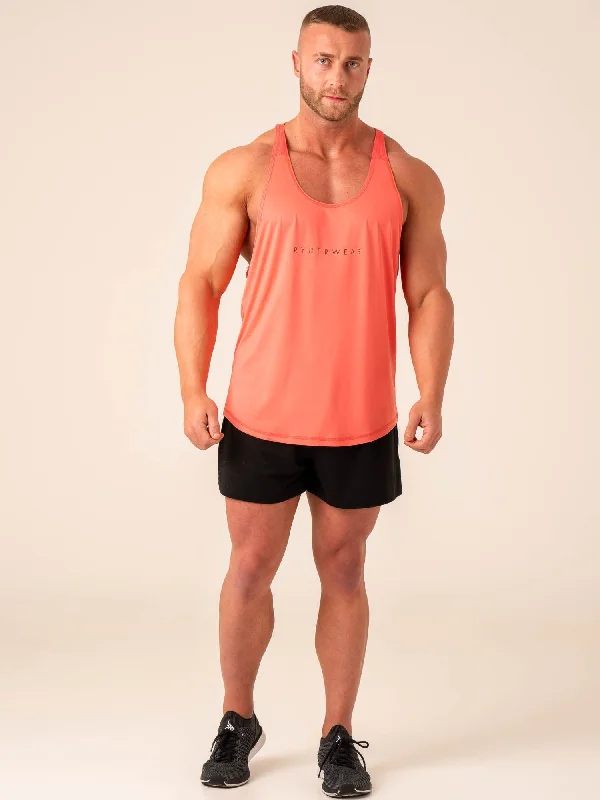 Ryder T-Back Men - Coral