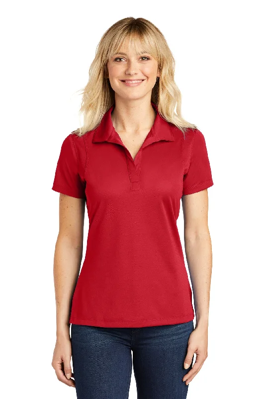 Sport-Tek LST650 Ladies Micropique Sport-Wick Polo - True Red