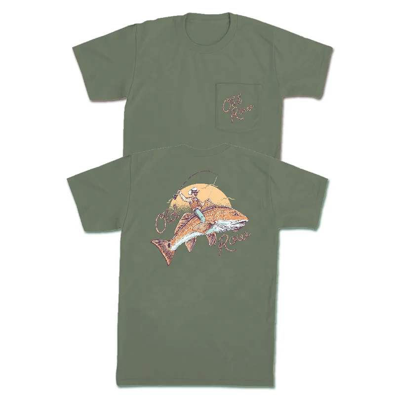 The Bucking Fish Pocket Tee