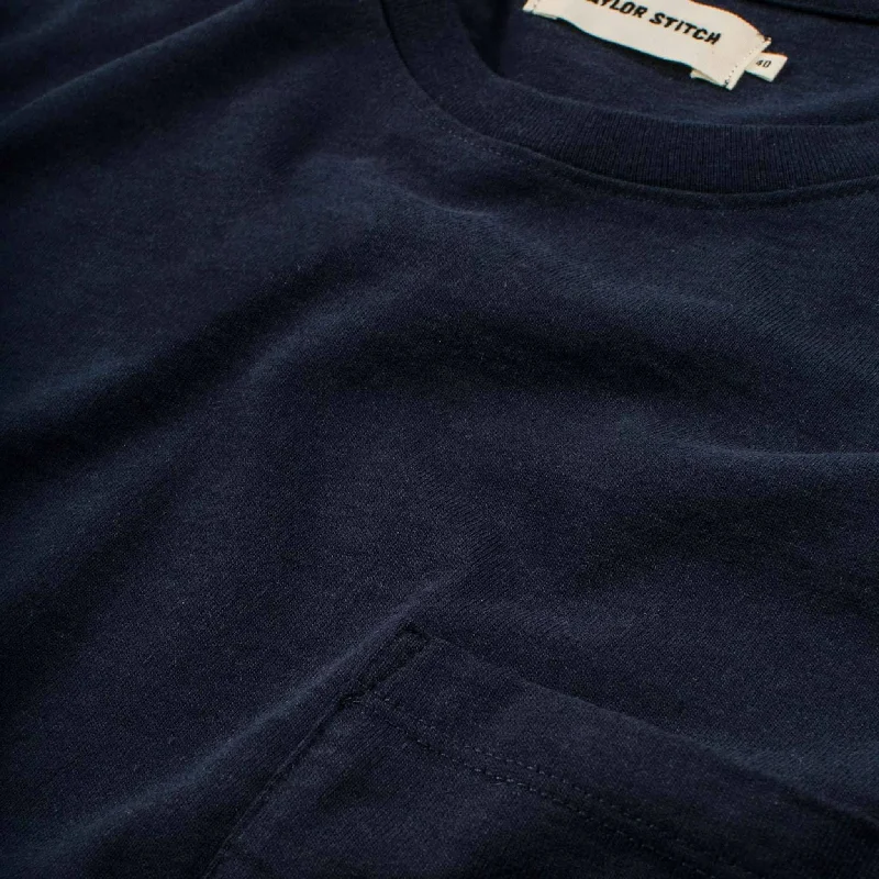 The Heavy Bag Tee in Navy