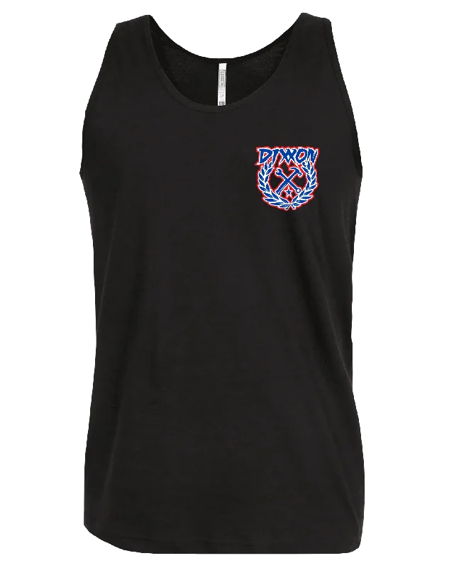 USA Party Crest Tank - Black