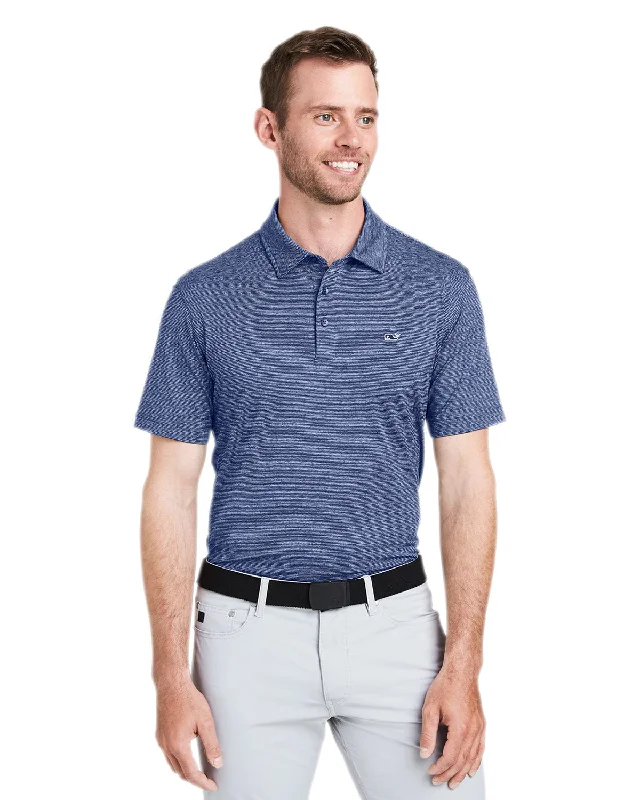 Vineyard Vines Destin Stripe Sankaty Polo