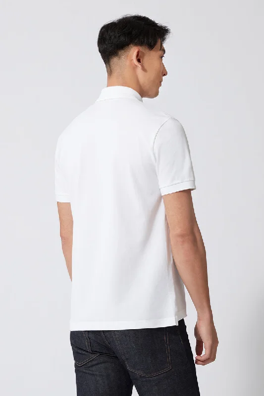 VISDRY™ Pique Polo | White WH001Z