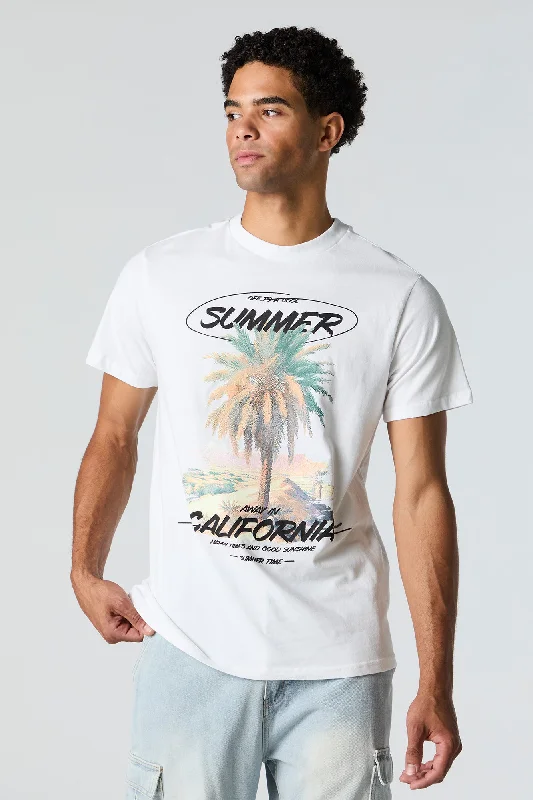 California Summer Graphic T-Shirt