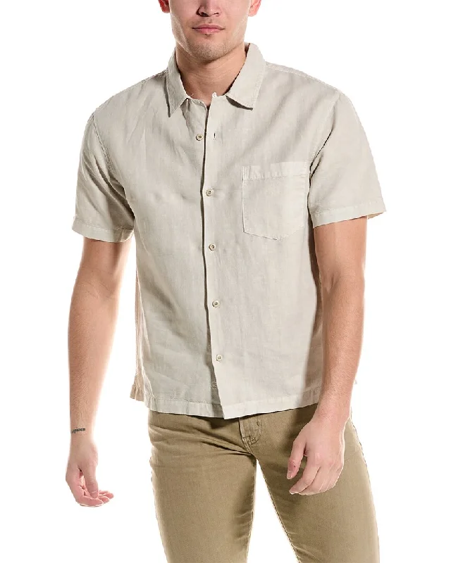 AG Jeans Foster Linen-Blend Shirt