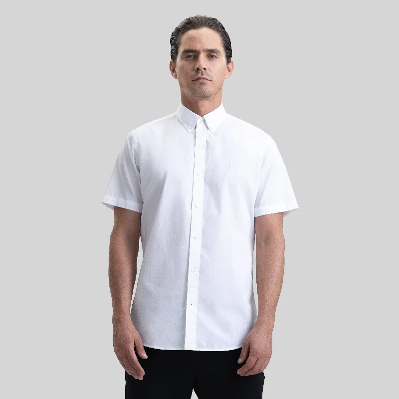 ASTON SHIRT SPORT SHORT SLEEVE WHITE