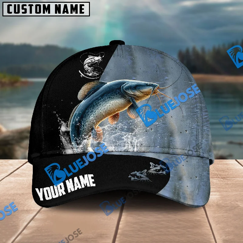 BlueJose Personalized Catfish Fishing Classic Cap