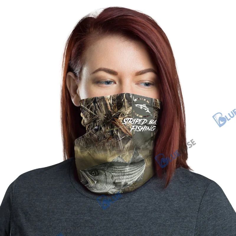 BlueJose Striped Bass Fishing Nature Neck Gaiter