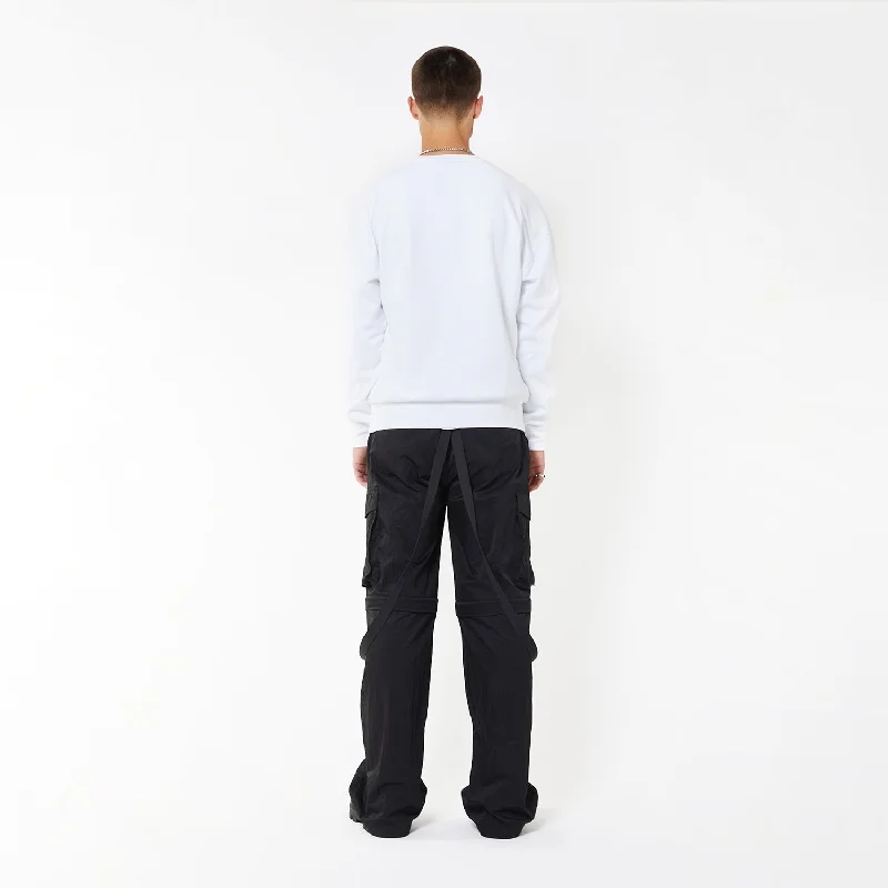 BOY WINGSPAN SWEATSHIRT - WHITE/BLACK