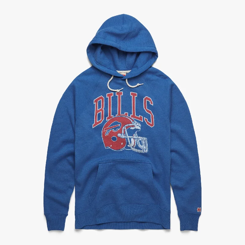 Buffalo Bills Helmet Retro Hoodie