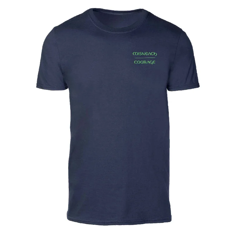 Ogham Courage T-Shirt, Navy