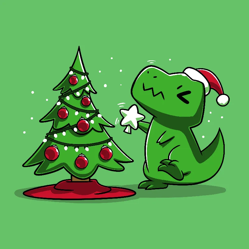 Christmas T-Rex