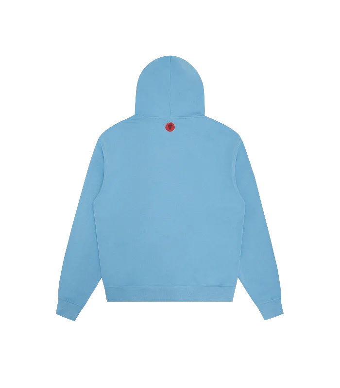 CONES & BONES POPOVER HOOD - BLUE