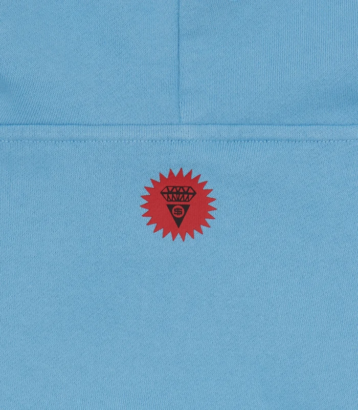 CONES & BONES POPOVER HOOD - BLUE