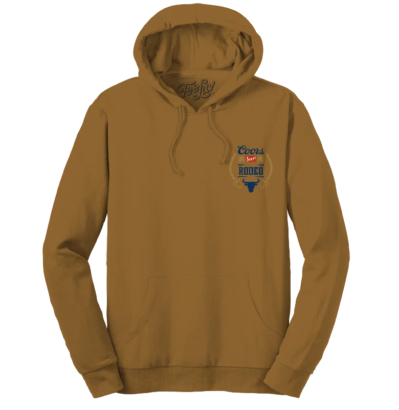 Coors Rodeo Hooded Sweatshirt - Brown